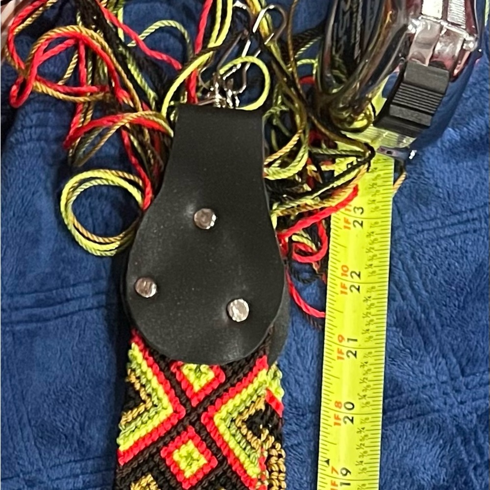 Handwoven Purse or guitar strap (consuela style) - Picture 2 of 4